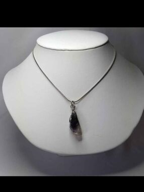 Wire Wrapped Amethyst Necklace
